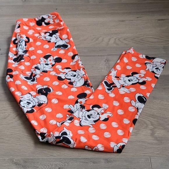 Legging Enfant Taille L/XL Lularoe - Motifs Pocahontas, Minnie, Thumper (neuf Sans étiquette)